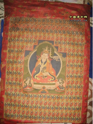 莲花生大师 老唐卡