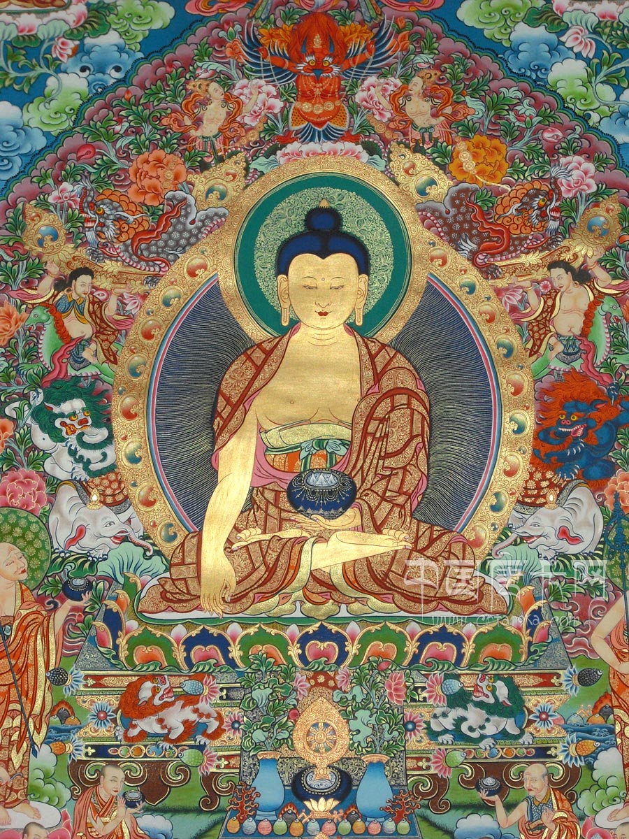 释迦牟尼佛唐卡