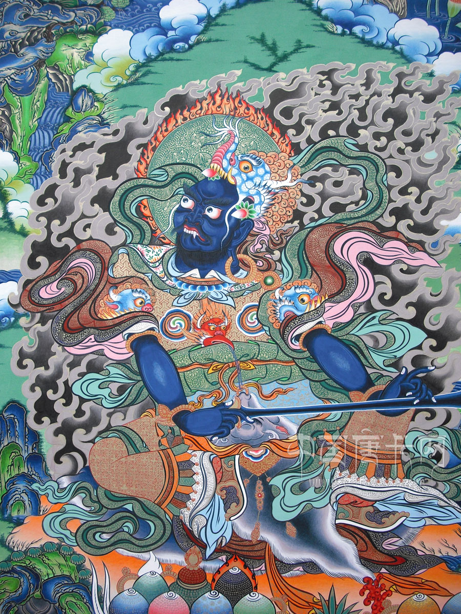 四大天王唐卡