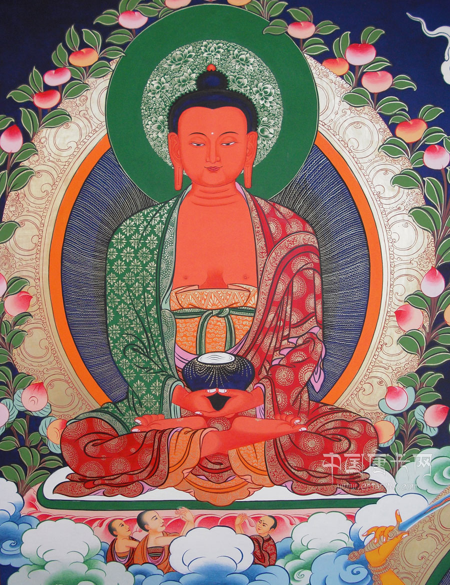 释迦牟尼佛唐卡