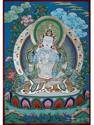 金刚萨埵唐卡[000501]_中国唐卡网