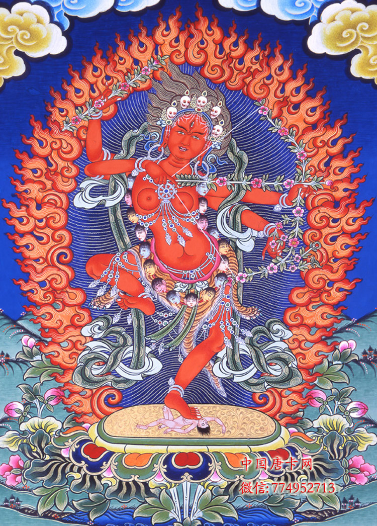 作明佛母唐卡