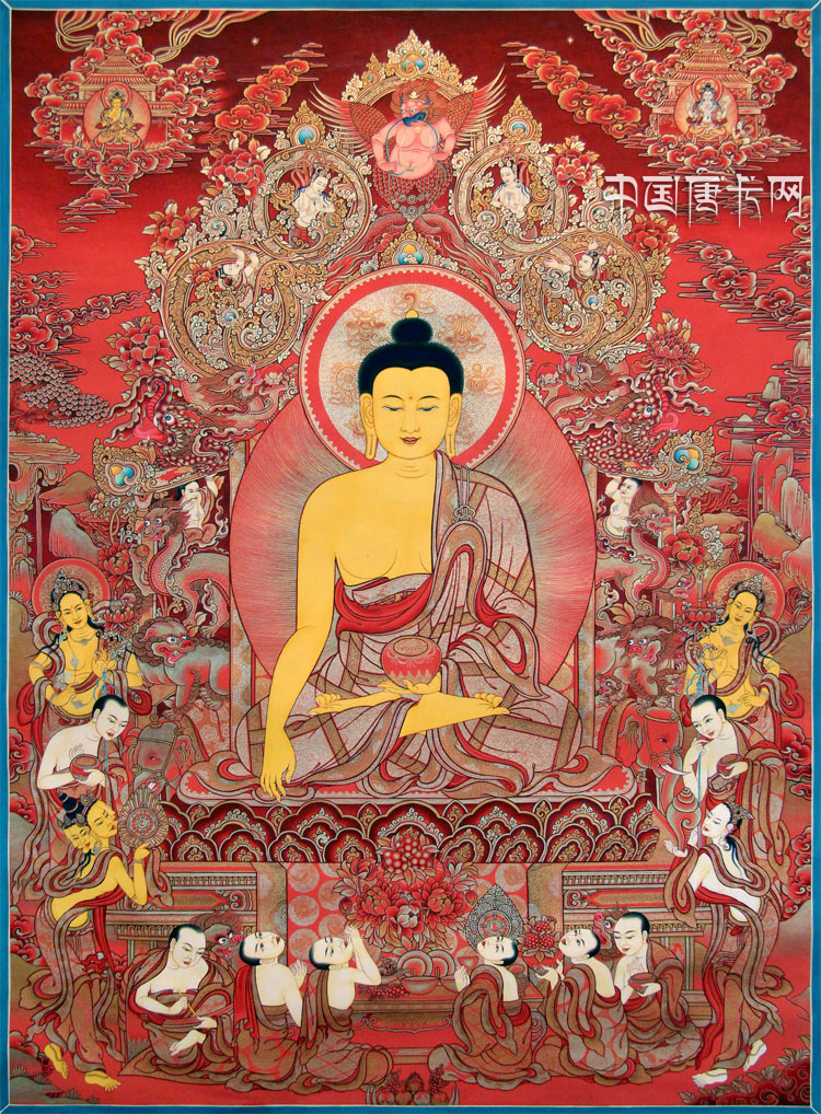 释迦牟尼佛唐卡