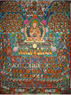 格鲁派皈依境唐卡