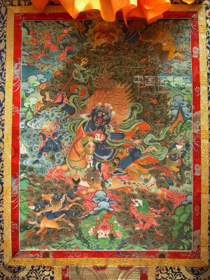 吉祥天母唐卡