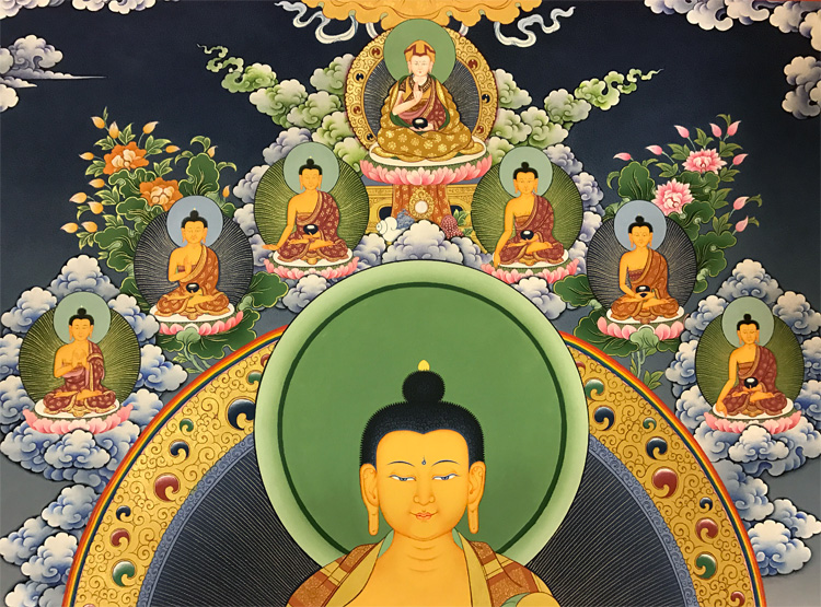 释迦牟尼佛唐卡