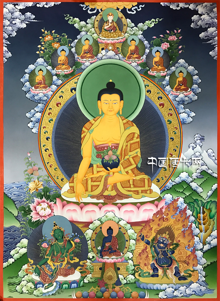 释迦牟尼佛唐卡