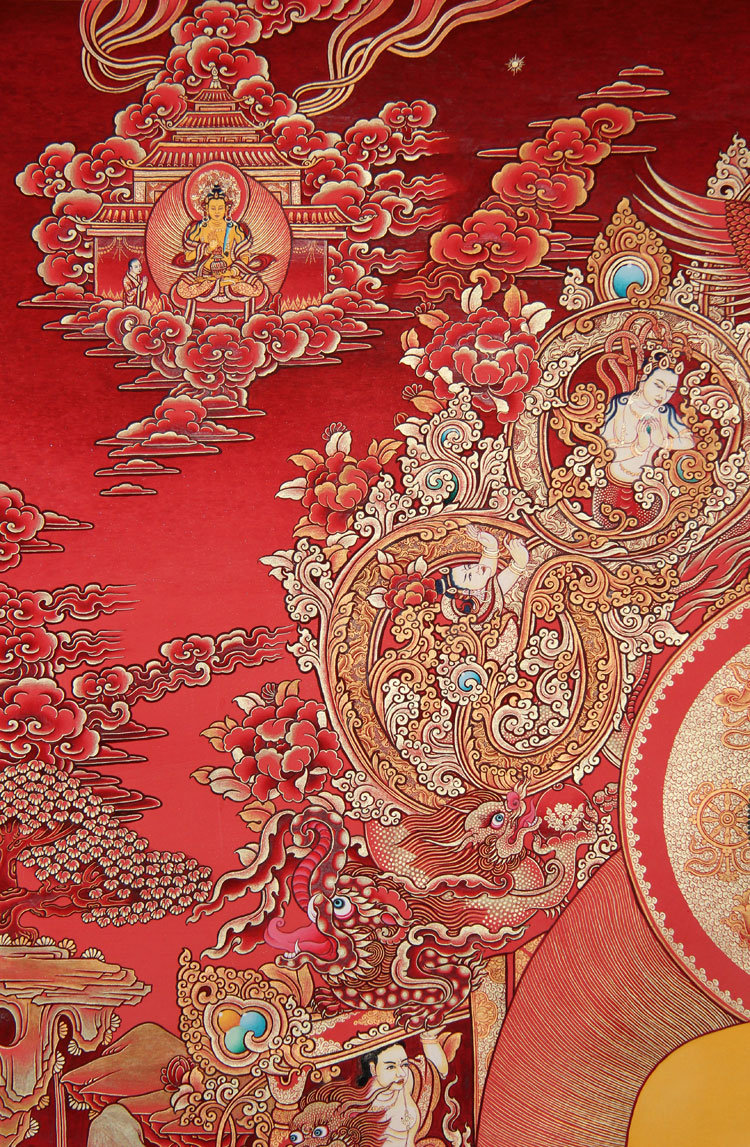 释迦牟尼佛唐卡