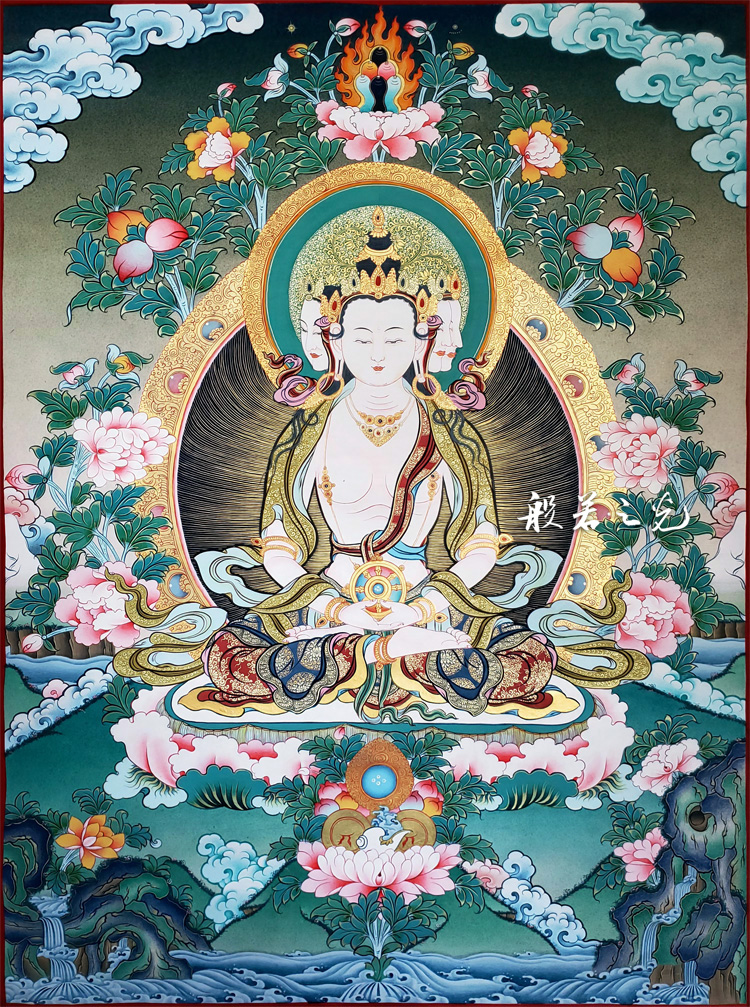 大日如来佛唐卡