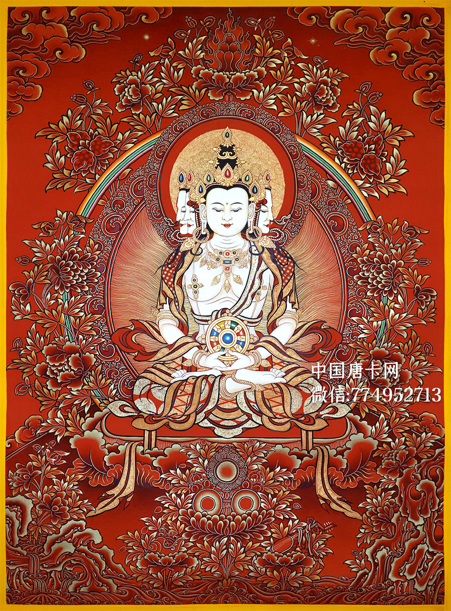大日如来佛_唐卡网