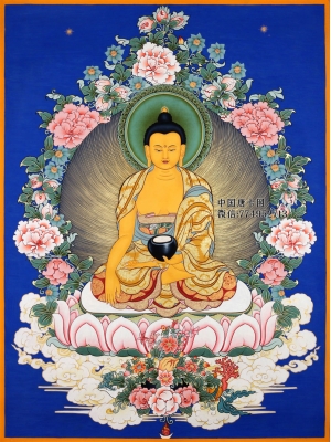 释迦牟尼佛唐卡