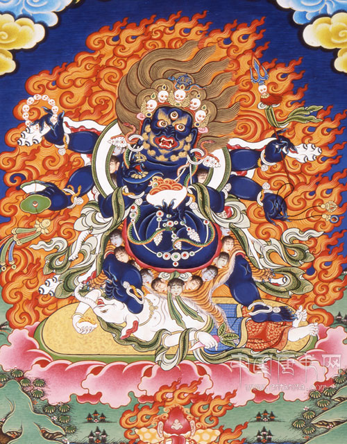 玛哈嘎拉/大黑天专题_中国唐卡网